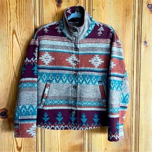 Southwest-Inspired Jacket with pockets